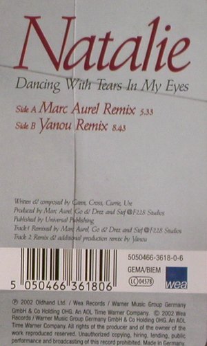 Natalie: Dancing With Tears In My Eyes*2, WEA, D, 2002 Typ: P12" Best.-Nr.: V6439 Preis: 6,00 Euro