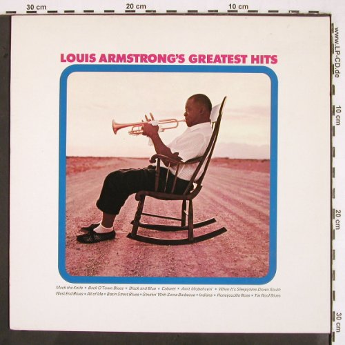 Armstrong,Louis: Greatest Hits, CBS (CBS 32030), UK, Ri, 1971 Typ: LP Best.-Nr.: V2410 Preis: 6,00 Euro