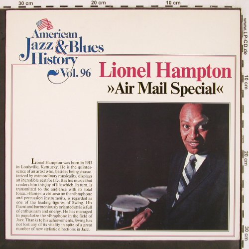 Hampton,Lionel: Air Mail Special, Tobacco Road  Vol.96 (B/2596), D Typ: LP Best.-Nr.: V2747 Preis: 6,00 Euro