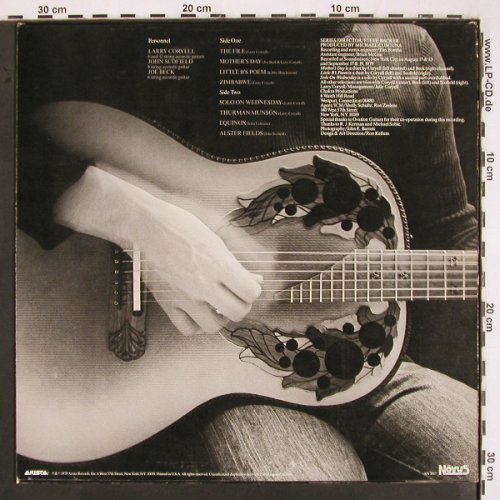 Coryell,Larry / Scofield / Joe Beck: Tributaries, Novus/Arista (AN 3017), US, 1979 Typ: LP Best.-Nr.: V2876 Preis: 9,00 Euro