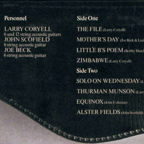 Coryell,Larry / Scofield / Joe Beck: Tributaries, Novus/Arista (AN 3017), US, 1979 Typ: LP Best.-Nr.: V2876 Preis: 9,00 Euro
