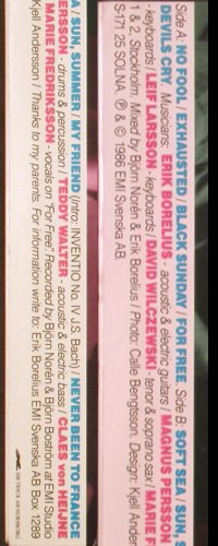 Borelius,Erik: Perfect Partners, EMI (1362221), S, 1986 Typ: LP Best.-Nr.: V4007 Preis: 9,00 Euro
