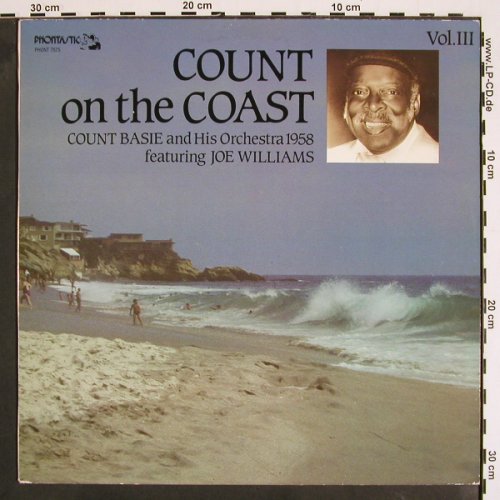 Basie,Count and his Orchestra: Count on the Coast Vol.3,J.Williams, Phontastic (PHONT 7575), S (1958), 1986 Typ: LP Best.-Nr.: V4233 Preis: 9,00 Euro