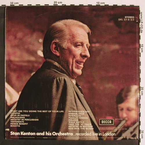 Kenton,Stan & Orch.: Today-Live In Concert (London), Foc, Decca phase 4 (DKL 3/1 & 3/2), UK, 1972 Typ: 2LP Best.-Nr.: V4374 Preis: 12,50 Euro