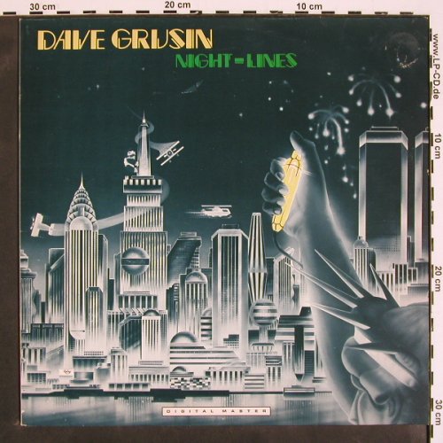 Grusin,Dave: Night-Lines, GRP (GRP-A-1006), SF, 1984 Typ: LP Best.-Nr.: V4398 Preis: 7,50 Euro
