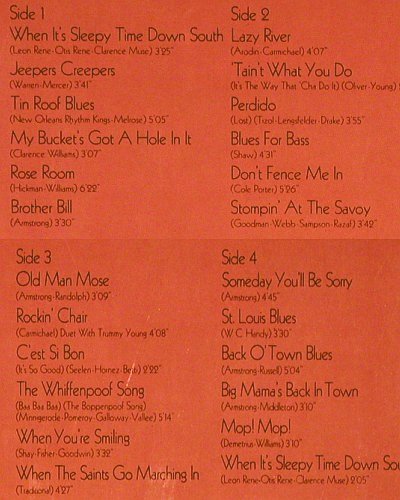 Armstrong,Louis: At The Crescendo 1955, Foc, MCA Coral (COPS 6287 1-2(D), D, 1973 Typ: 2LP Best.-Nr.: V4400 Preis: 12,50 Euro