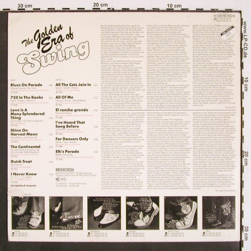 V.A.The Golden Era Of Swing: Glen Gray, W.Herman, Les Brown..., Capitol, stoc (054-85 165 M), D, m-/vg+ Typ: LP Best.-Nr.: V4729 Preis: 5,00 Euro