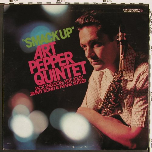 Pepper Quintet,Art: Smack Up (1962), Contemporary (S 7602), US, 1973 Typ: LP Best.-Nr.: V4756 Preis: 30,00 Euro