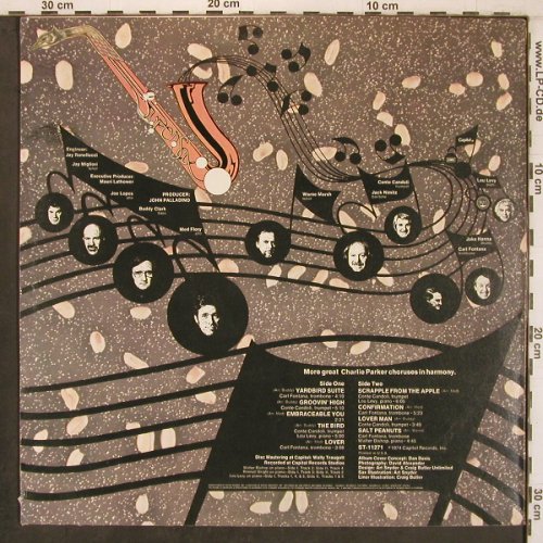 Supersax: Salt Peanuts, plays Bird Vol.2, Capitol (ST-11271), US, 1974 Typ: LP Best.-Nr.: V4757 Preis: 15,00 Euro