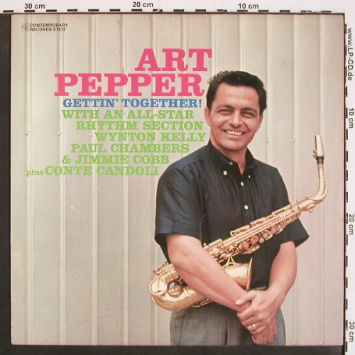 Pepper,Art: Gettin' Together ! (1960), Contemporary (OJC-169), US Typ: LP Best.-Nr.: V4784 Preis: 30,00 Euro