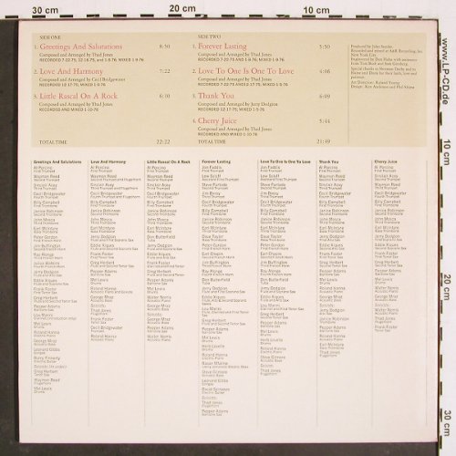 Jones,Thad & Mel Lewis: New Life, Foc, Horizon (SP-707), US, 1976 Typ: LP Best.-Nr.: V4791 Preis: 12,50 Euro
