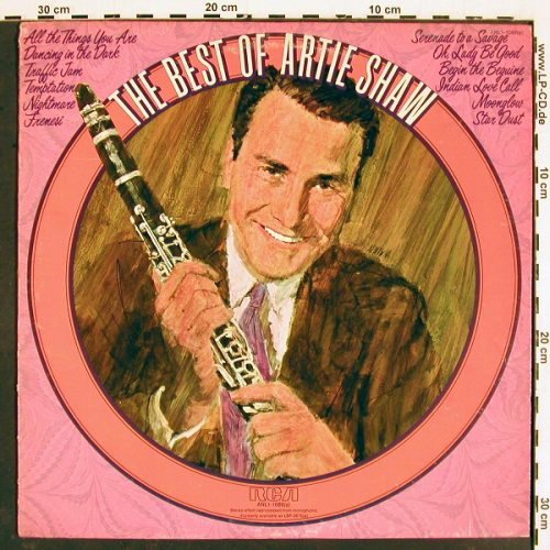 Shaw,Artie: The Best Of, RCA (ANL1-1089(e)), US, 1975 Typ: LP Best.-Nr.: V4801 Preis: 7,50 Euro