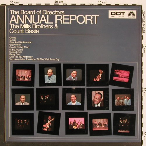 Mills Brothers & Count Basie: The Board of Directors Annual R., DOT (SLPD 522), UK, 1968 Typ: LP Best.-Nr.: V4838 Preis: 9,00 Euro
