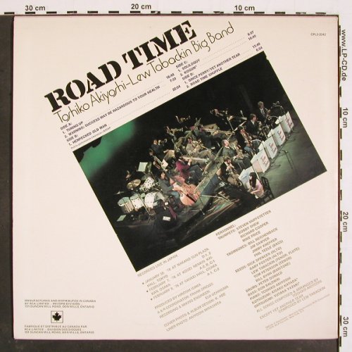Akiyoshi,Toshiko/L.Tabackin B.Band: Road Time, RCA Victor(CPL2-2242), CDN, 1976 - LP - V4840 - 20,00 Euro
