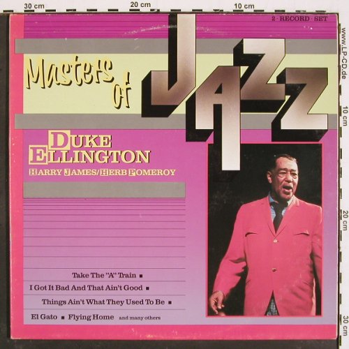 V.A.Masters Of Jazz: Duke Ellington, Harry James, Foc, I Grandi del Jazz (GJ-12 -27/HMJ3), I/NL Typ: 2LP Best.-Nr.: V4846 Preis: 12,50 Euro