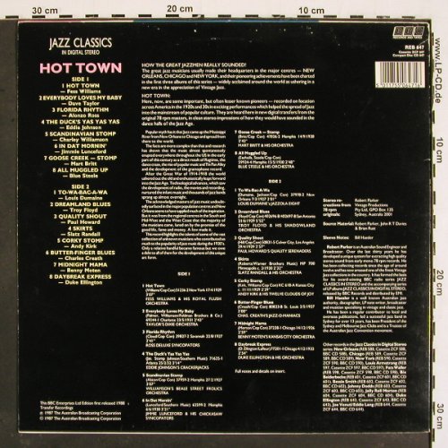 V.A.Hot Town: Fess Willams... D.Ellington, Vol.4, BBC (REB 647), UK, 1987 Typ: LP Best.-Nr.: V4859 Preis: 9,00 Euro