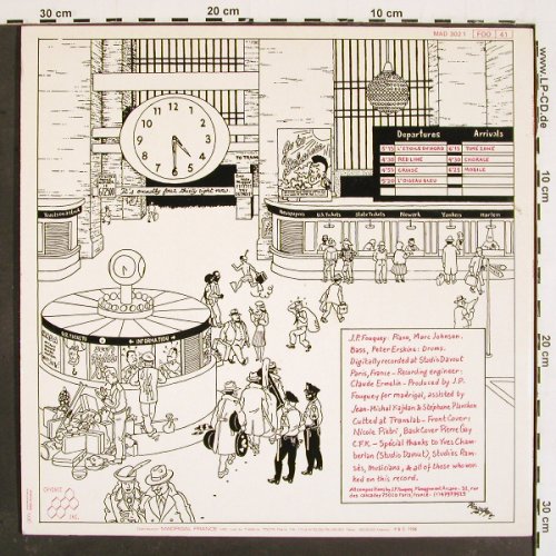 Fouquey,J.P./M.Johnson/P.Erskine: Railroad, Cryonic(MAD 3021), F, 1986 - LP - V4864 - 30,00 Euro