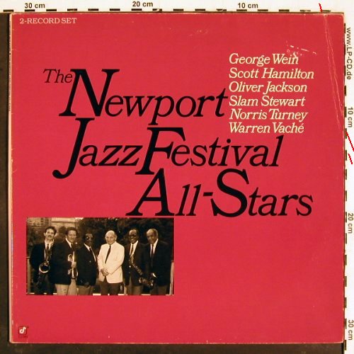 Newport Jazz Festival All Stars: rec84,Georg Wein, Scot Hamilton,Foc, Concorde (CJ-260), D, m /vg+, 1985 Typ: 2LP Best.-Nr.: V4872 Preis: 9,00 Euro