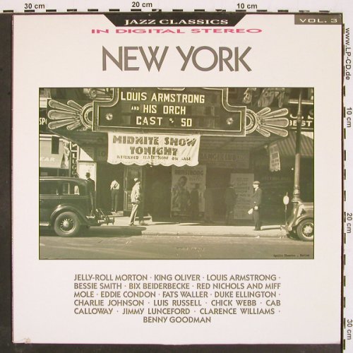 V.A.New York: Jelly-Roll Morton... Eddie Lang, BBC, Vol.3 (REB 590), UK, m-/vg+, 1985 Typ: LP Best.-Nr.: V4880 Preis: 6,00 Euro