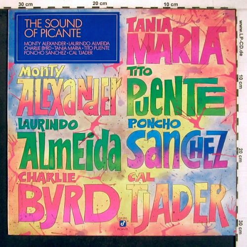 V.A.The Sound of Picante: Cal Tjader... Monty Alexander, Concorde (CJP-295), D, vg+/m-, 1986 Typ: LP Best.-Nr.: V4887 Preis: 9,00 Euro