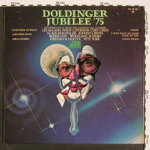 Doldinger: Jubilee 75, Live Hamburg Onkel Pö, Atlantic, m-/vg+(ATL 50 186), D,Foc,stol, 1975 - LP - V4926 - 7,50 Euro