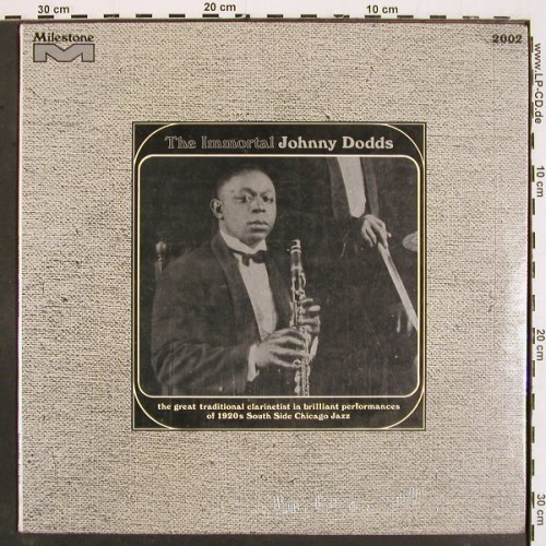 Dodds,Johnny: The Immortal,FS-New, sealed,1925-27, Milestone(MLP-2002), US,  - LP - V4940 - 17,50 Euro