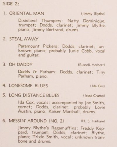 Dodds,Johnny: The Immortal,FS-New, sealed,1925-27, Milestone(MLP-2002), US,  - LP - V4940 - 17,50 Euro