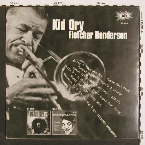Kid Ory / Fletcher Henderson: Same, Hit (ST 5114), D Typ: LP Best.-Nr.: V5052 Preis: 7,50 Euro
