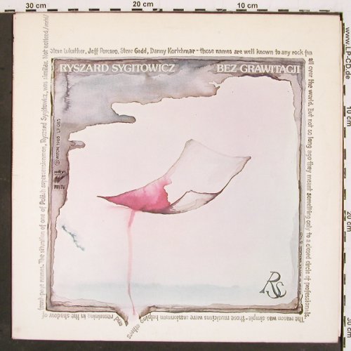 Sygitowicz,Ryszard: Bez Grawitacji, Wifon (LP-083), PL, 1985 Typ: LP Best.-Nr.: V5406 Preis: 6,00 Euro