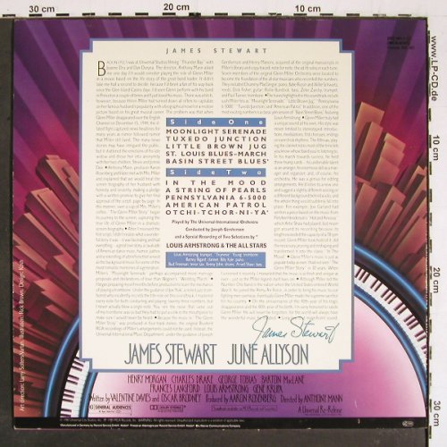 Miller,Glenn: The Glen Miller Story, Soundtrack, MCA (252 181-1), D, 1985 Typ: LP Best.-Nr.: V5507 Preis: 5,00 Euro