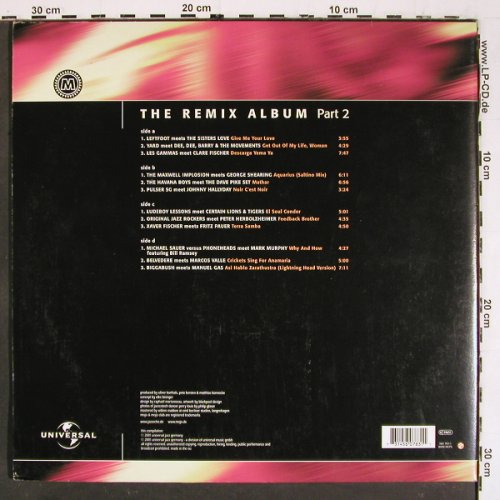 V.A.Mojo Club The Remix Album Part2: Leftfood meets...Biggabush m..,Foc, Universal(560 783-1), D, 9Tr., 2001 - 2LP - V5531 - 17,50 Euro