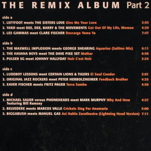 V.A.Mojo Club The Remix Album Part2: Leftfood meets...Biggabush m..,Foc, Universal(560 783-1), D, 9Tr., 2001 - 2LP - V5531 - 17,50 Euro