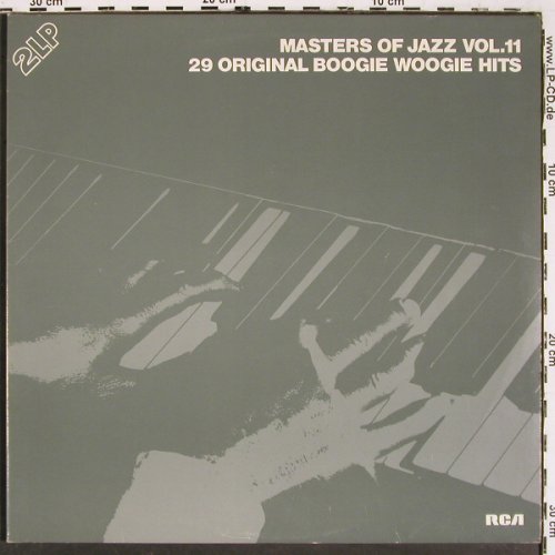 V.A.Masters Of Jazz Vol.11: 29 original Boogie Woogie Hits, Foc, RCA International(CL 42713), D, 1979 - 2LP - V5606 - 9,00 Euro