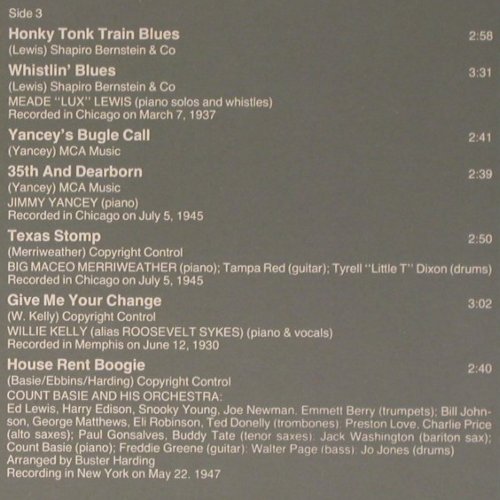 V.A.Masters Of Jazz Vol.11: 29 original Boogie Woogie Hits, Foc, RCA International(CL 42713), D, 1979 - 2LP - V5606 - 9,00 Euro