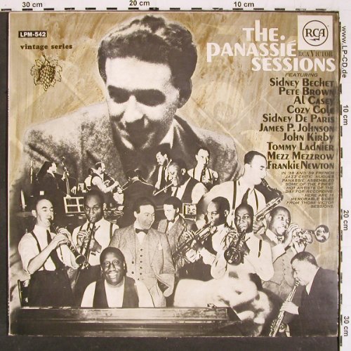 V.A.The Panassie Sessions: f. S.Bechet, Pete Brown, Al Casey.., RCA Camden(LPM-542), D,  - LP - V5607 - 9,00 Euro