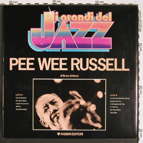 Russell,Pee Wee: I Grandi Del Jazz, Foc, (1958-1962), Fabbri Editori (GDJ 07 - 338509), I, m /vg+ Typ: LP Best.-Nr.: V5619 Preis: 6,00 Euro