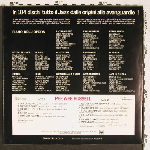 Russell,Pee Wee: I Grandi Del Jazz, Foc, (1958-1962), Fabbri Editori (GDJ 07 - 338509), I, m /vg+ Typ: LP Best.-Nr.: V5619 Preis: 6,00 Euro
