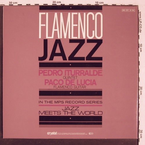 Iturralde Quintet,Pedro: Flamenco Jazz, Foc (1968), Crystal (066 CRY 45 798), D, Ri, 1980 Typ: LP Best.-Nr.: V6070 Preis: 20,00 Euro