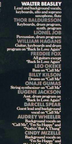 Beasley,Walter: Same, Polydor (833 866), D, 1987 Typ: LP Best.-Nr.: V6097 Preis: 6,00 Euro