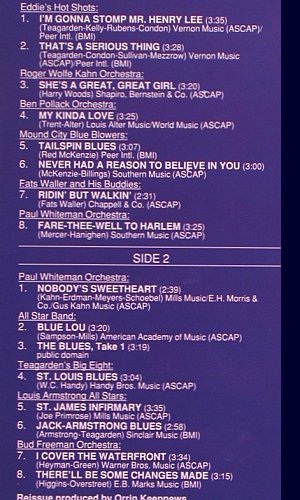 Teagarden,Jack: That's A Serious Thing (1928-1957), Bluebird (NL90440), D, 1990 Typ: LP Best.-Nr.: V6582 Preis: 12,50 Euro.