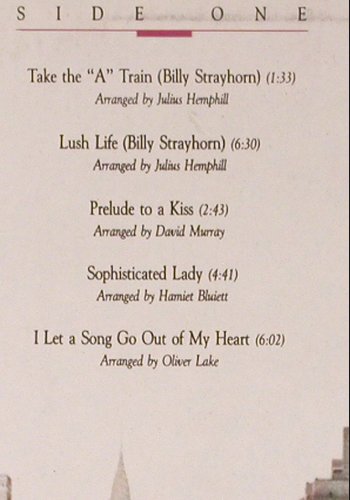 World Saxophone Quartet: plays Duke Ellington, Nonesuch(979 137-1), D, 1986 - LP - V6749 - 9,00 Euro