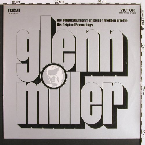 Miller,Glenn: Die Original Aufnahmen s.gr.Erfolge, RCA Victor(RCS 3105/1-2), D Foc,  - 2LP - V7467 - 7,50 Euro