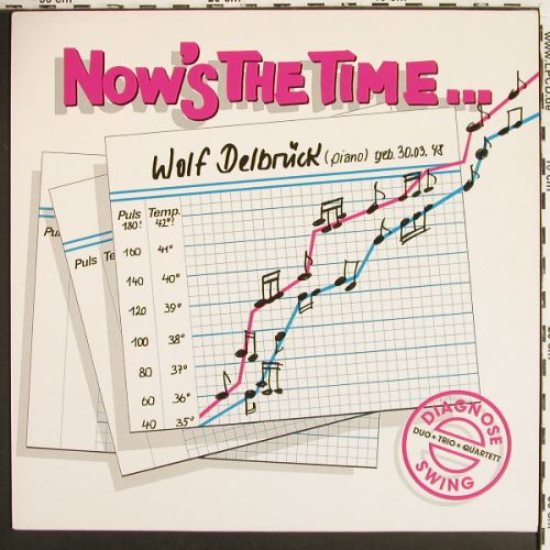 Delbr&uuml;ck,Wolf - Duo,Trio,Quartett: Now's The Time, Delbr�ck(RP 10 845), D, 1987 - LP - V7551 - 7,50 Euro
