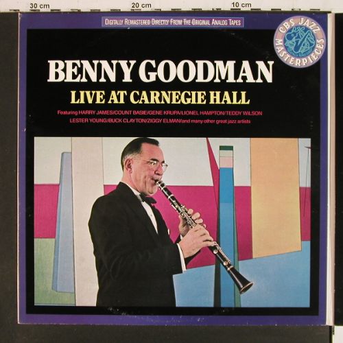 Goodman,Benny: Live At Carnegie Hall,Foc,Mono 1938, CBS &sol; BASF (450983 1), NL Typ: 2LP Best.-Nr.: V7922 Preis: 7,50 Euro.