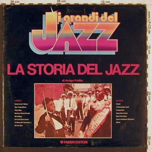 V.A.La Storia Del Jazz: New Orleans RhythmK..AnthonyBraxton, Fabbri Editori (GDJ-72), I, m-/vg+, 1975 Typ: LP Best.-Nr.: Y2191 Preis: 5,00 Euro