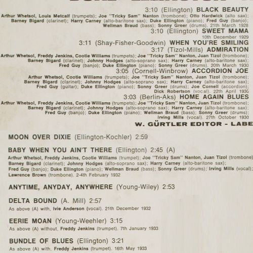 Ellington,Duke & his Orchestra: 1928-1933, m /vg+, Joker(SM 3081), I, 1971 - LP - Y762 - 7,50 Euro