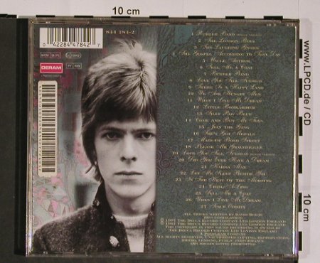Bowie,David: The Anthology 1966-1968, 27Tr., Deram(844 781-2), D, 1997 - CD - 84461 - 6,00 Euro