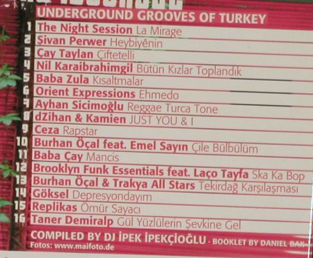V.A.Beyond Istanbul: Underground Grooves Of Turkey,Digi, Trikont(US-0355), EU, 2006 - CD - 84480 - 7,50 Euro