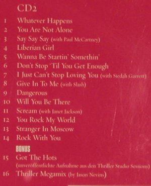 Jackson,Michael: King of Pop, German Edition, Sony Epic (88697356342), EU, 2008 Typ: 2CD Best.-Nr.: 84458 Preis: 12,50 Euro.