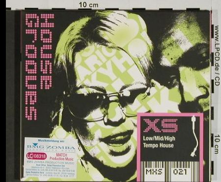 V.A.MXS 021-House Grooves: Low&sol;Mid&sol; High, Tempo House, Digi, Match Production Music (MXS 021), EU, UK Typ: CD Best.-Nr.: 84478 Preis: 10,00 Euro.